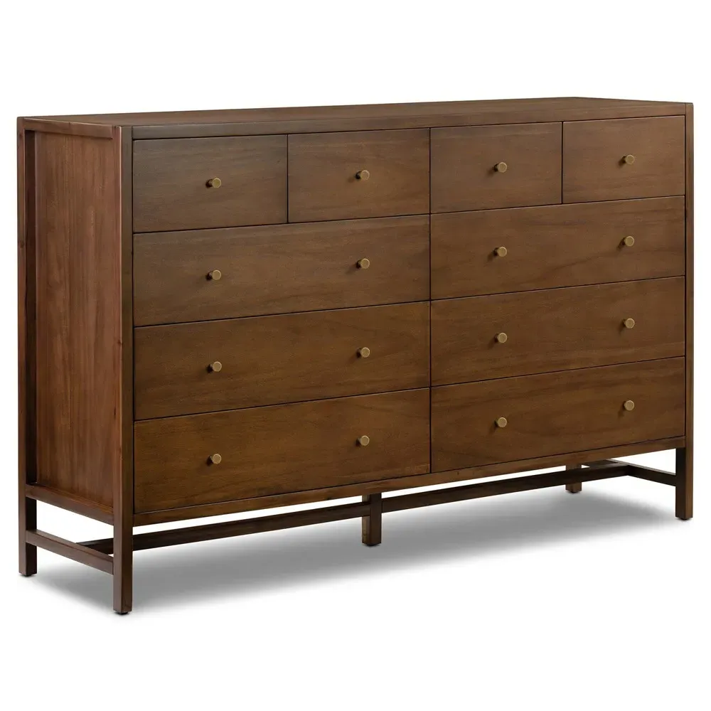 Timmy Double Dresser - Brown, Acacia