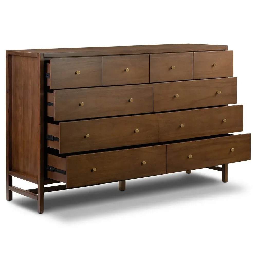 Timmy Double Dresser - Brown, Acacia