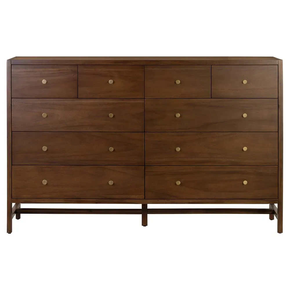 Timmy Double Dresser - Brown, Acacia