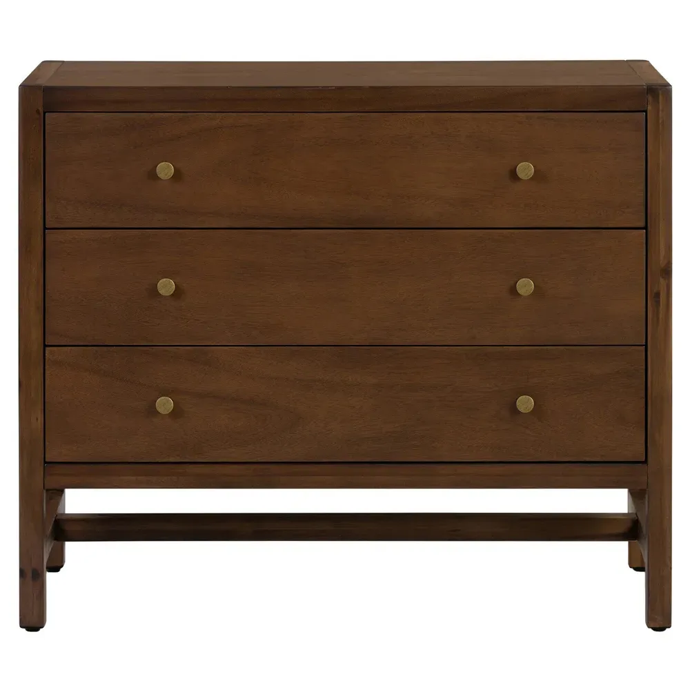 Timmy Nightstand - Brown, Acacia image
