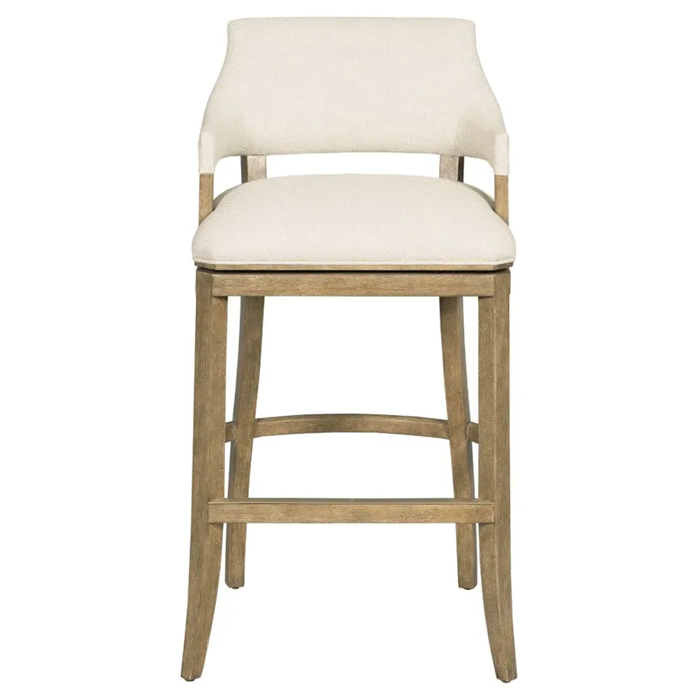 Timothy Swivel Counter Stool - Brown, Hardwood image