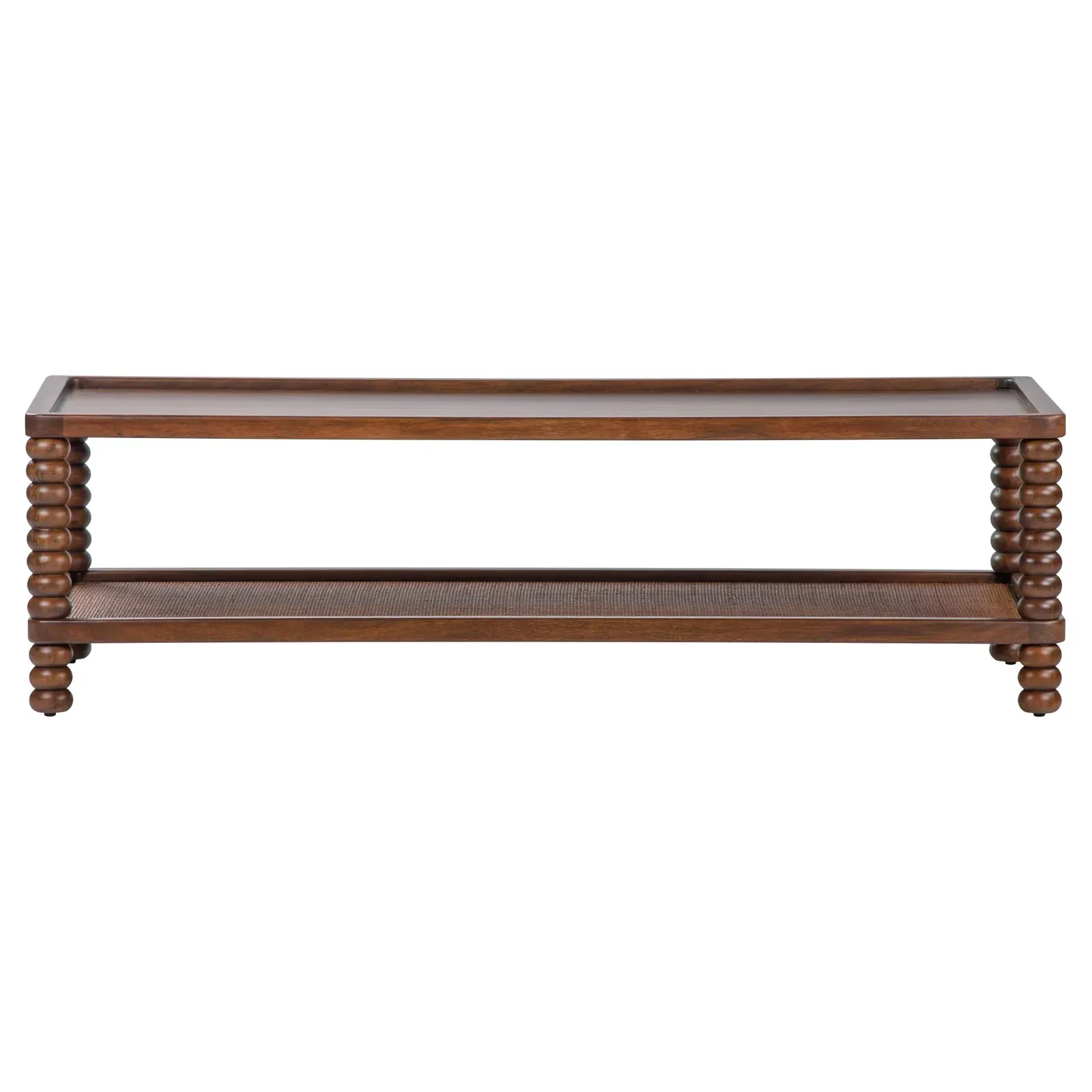 Tobi Rectangular Coffee Table - Brown, Wood
