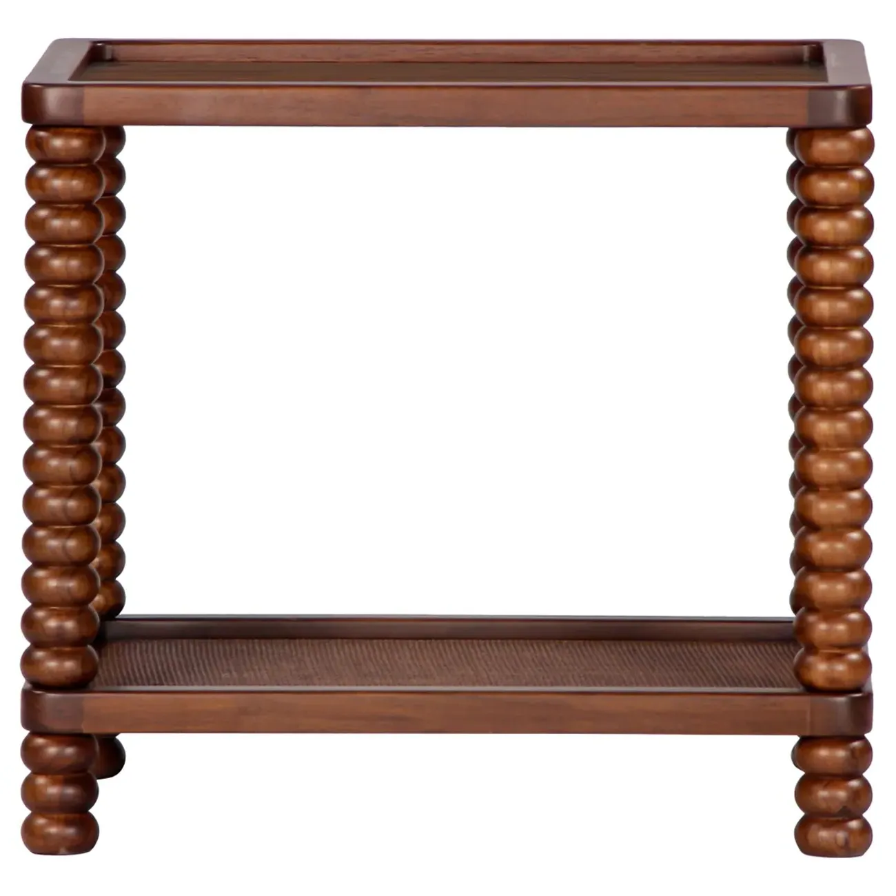 Tobi Rectangular Side Table - Brown, Acacia Wood image