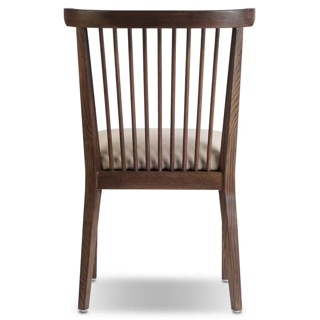 Tobin Upholstered Dining Chair - Off White, Ash Wood