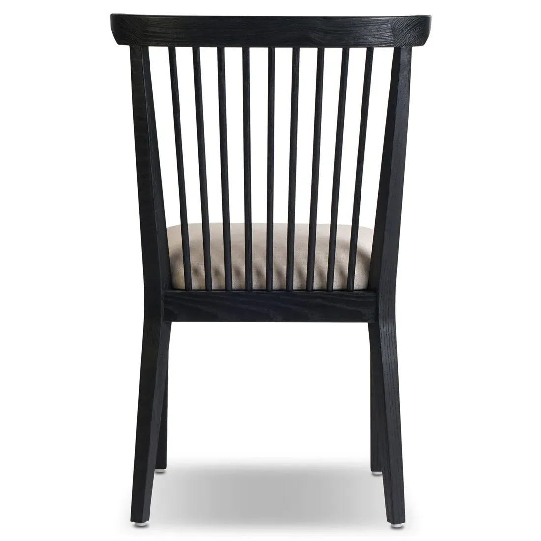 Tobin Upholstered Dining Chair - Off White, Ash Wood