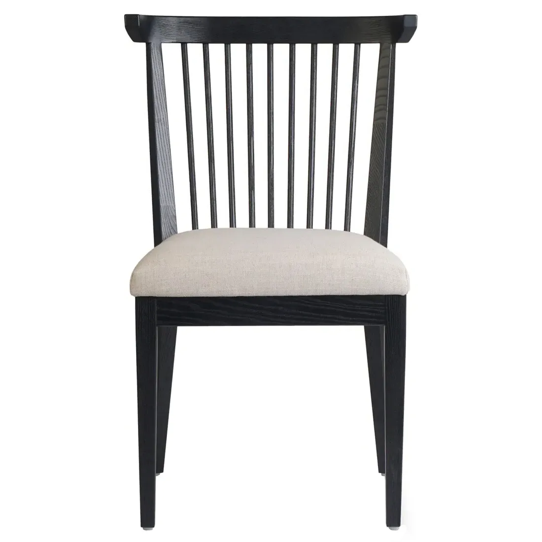 Tobin Upholstered Dining Chair - Off White, Ash Wood