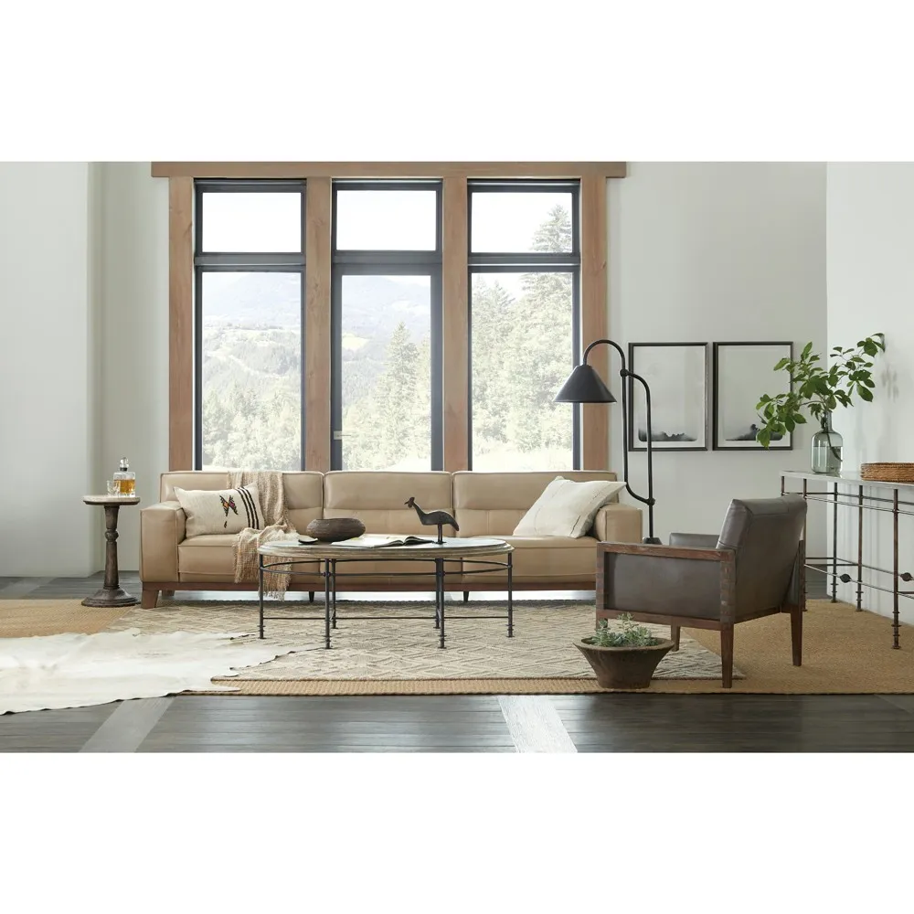 Tom Square Drink Table - Black, Stone