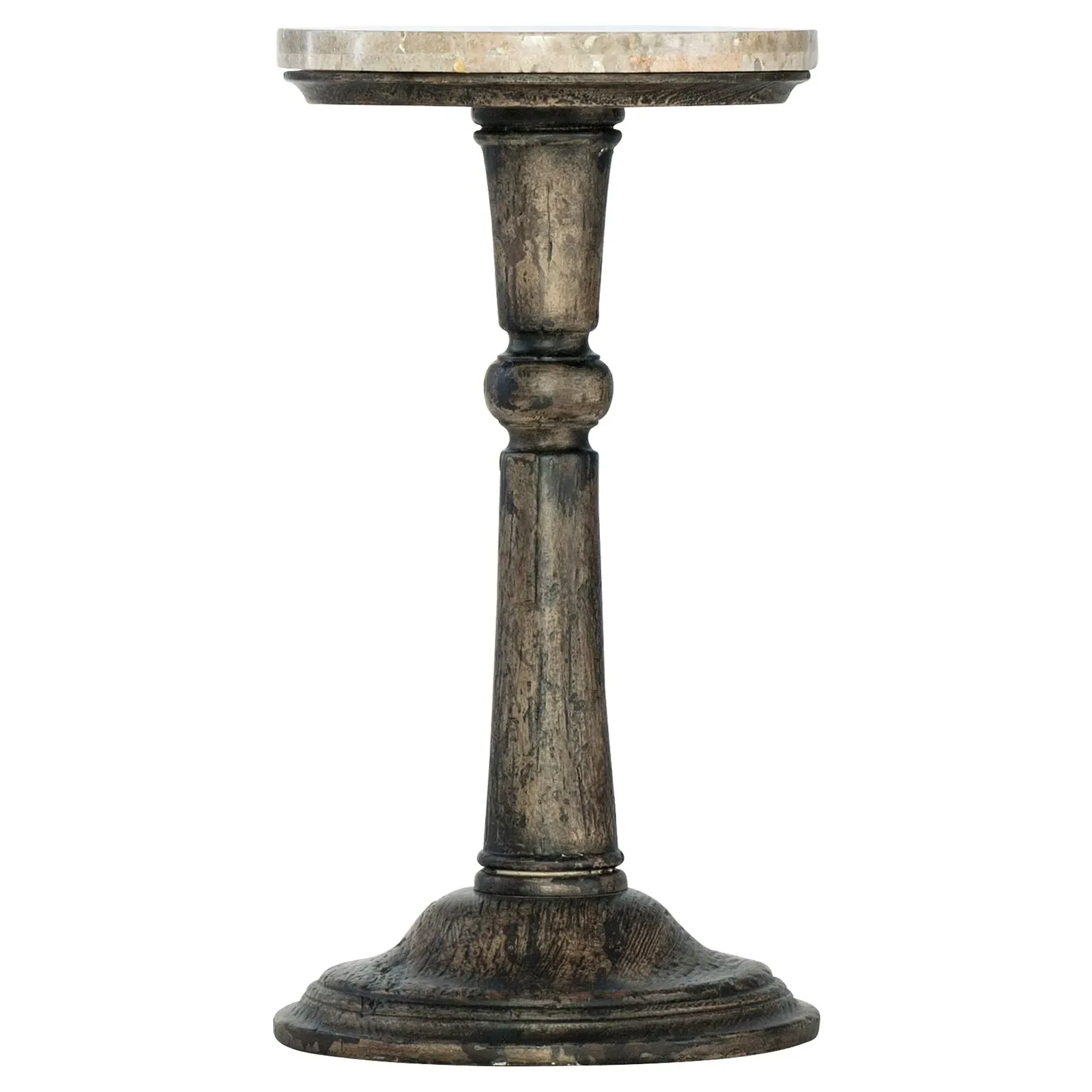 Tom Square Drink Table - Black, Stone image