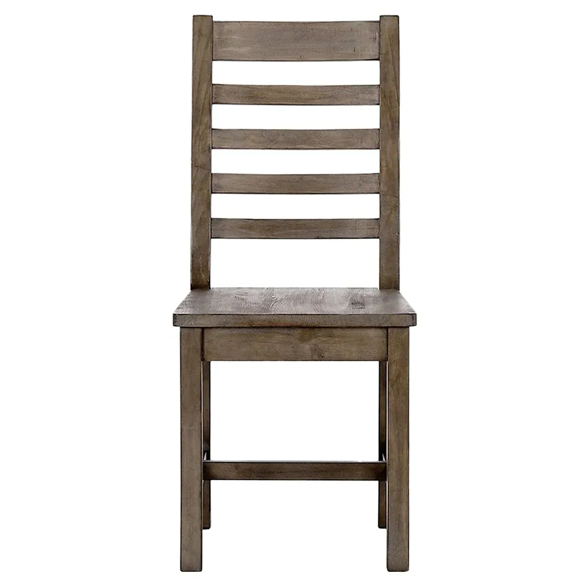 Tomi Ladderback Dining Chair Set of 2 - Brown, Pine