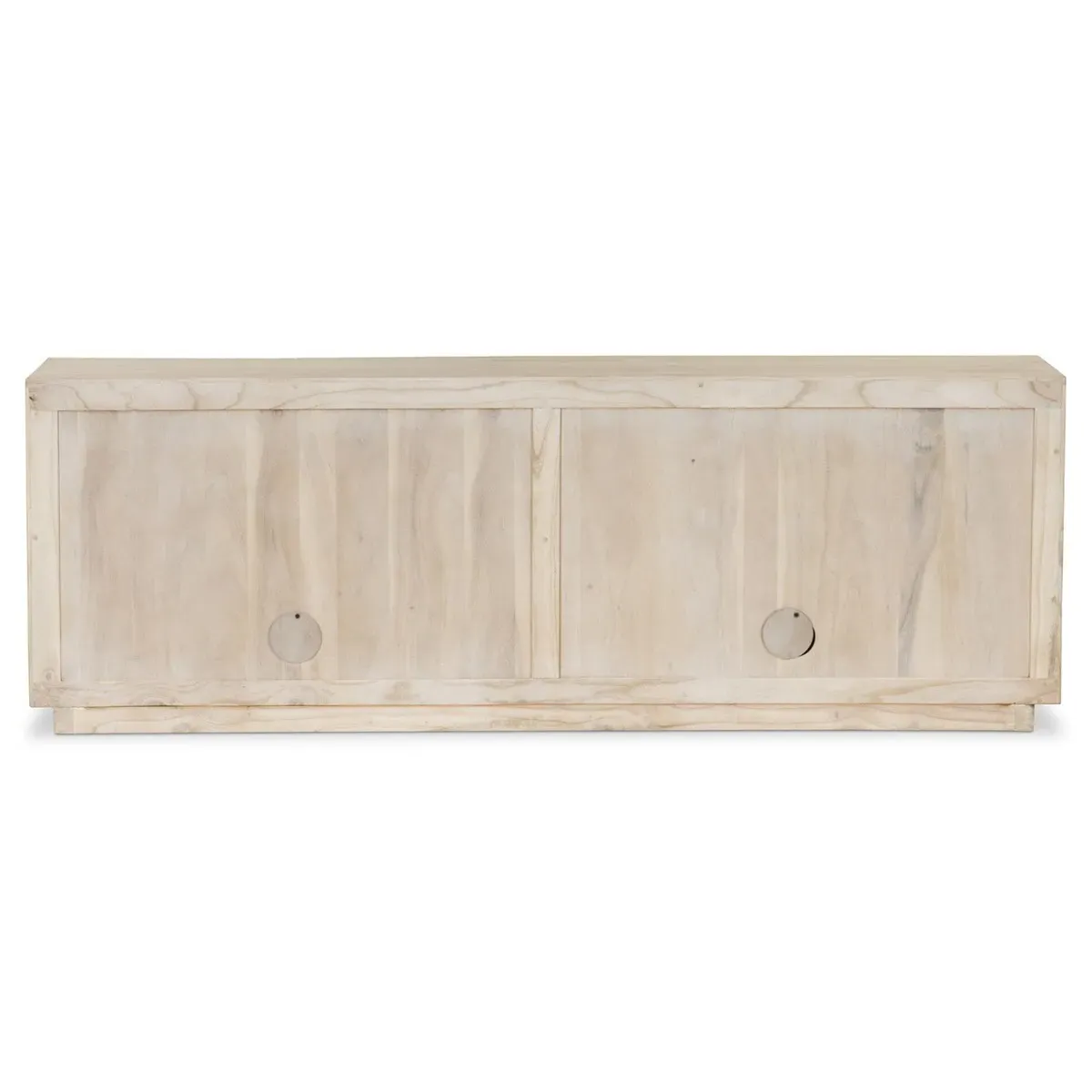 Tonette Media Console - Beige, Wood