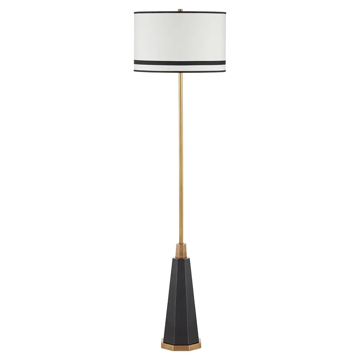 Toren Floor Lamp - Antique Brass, Cast Aluminum