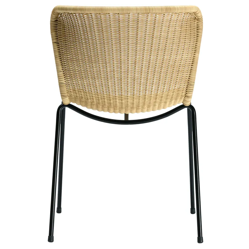 Torrey Outdoor Dining Side Chair - Brown, Wicker