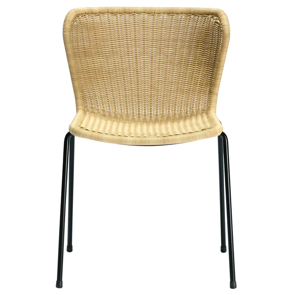 Torrey Outdoor Dining Side Chair - Brown, Wicker image