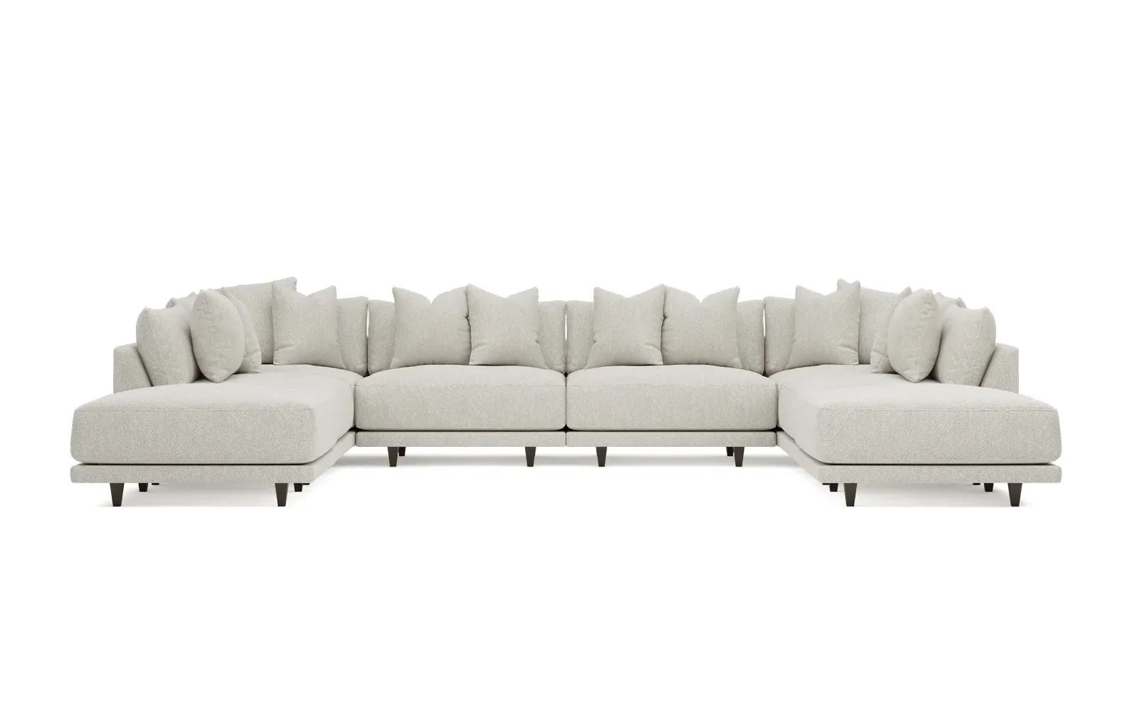 Toulouse 8-Piece U-Shaped Sectional - Porcelain
