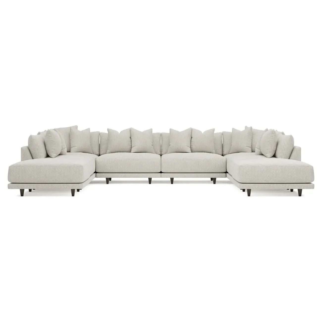Toulouse 8-Piece U-Shaped Sectional - Porcelain