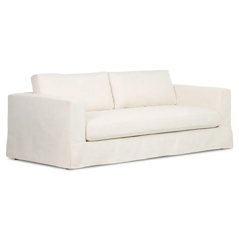 Tovana Slipcovered Sofa - Cream, Crypton Performance Fabric