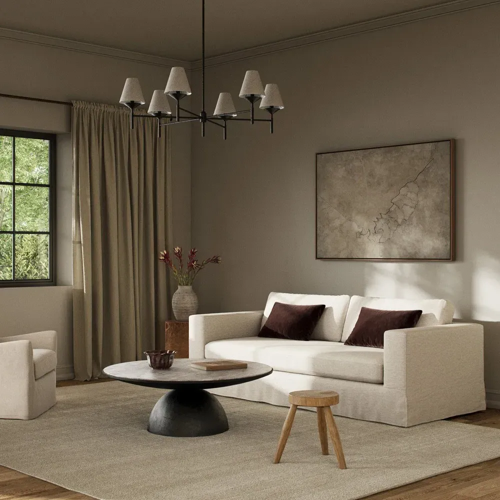 Tovana Slipcovered Sofa - Cream, Crypton Performance Fabric