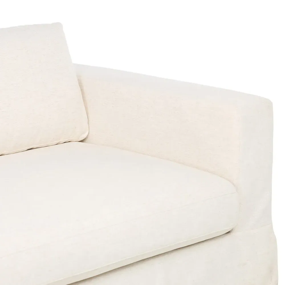 Tovana Slipcovered Sofa - Cream, Crypton Performance Fabric