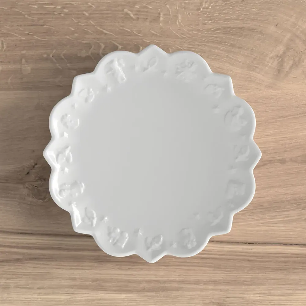 Toys Delight Royal Coffee Cup Saucer - White, Porcelain