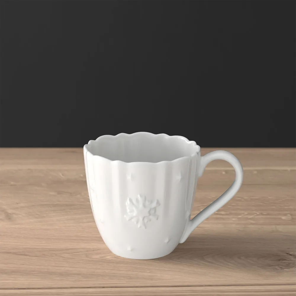 Toys Delight Royal Coffee Cup - White, Porcelain