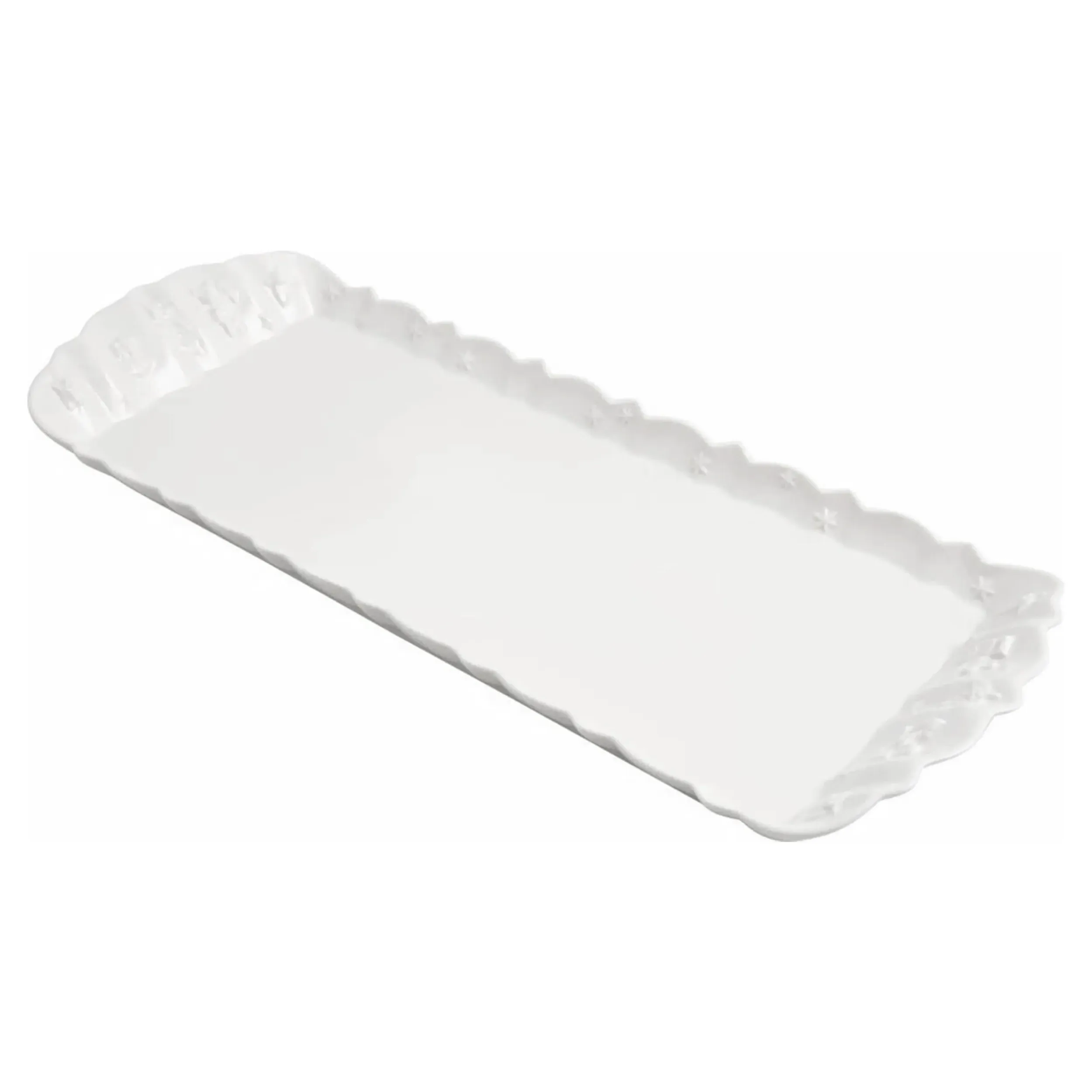 Toys Delight Royal Sandwich Tray - White, Porcelain
