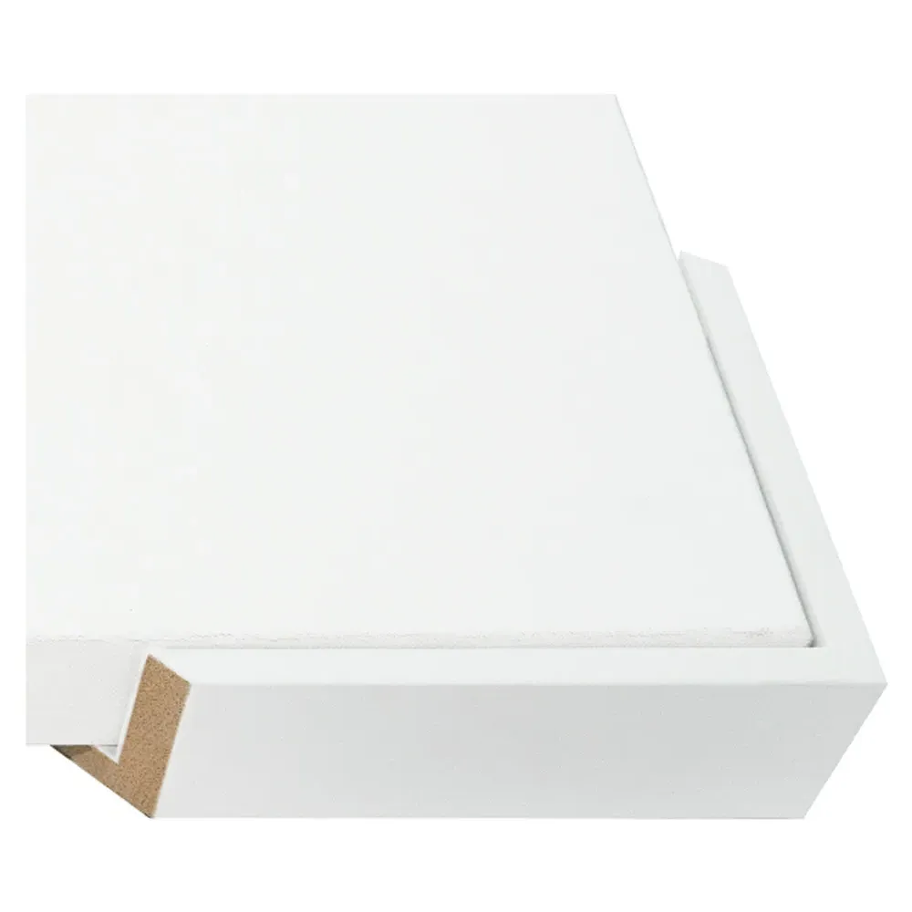 Traces Abstract Painting - White