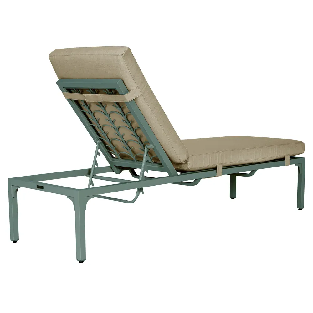 Tracey Outdoor Chaise Lounge - Sand, Aluminum