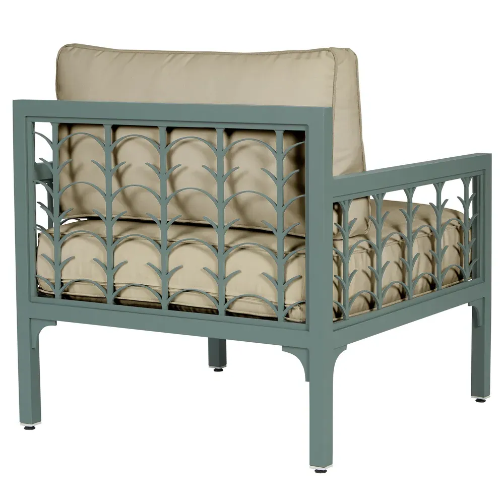 Tracey Outdoor Lounge Chair - Sand, Aluminum