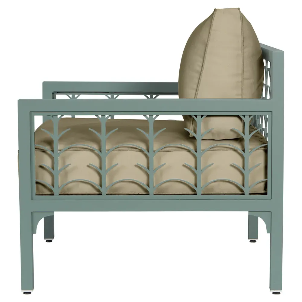 Tracey Outdoor Lounge Chair - Sand, Aluminum