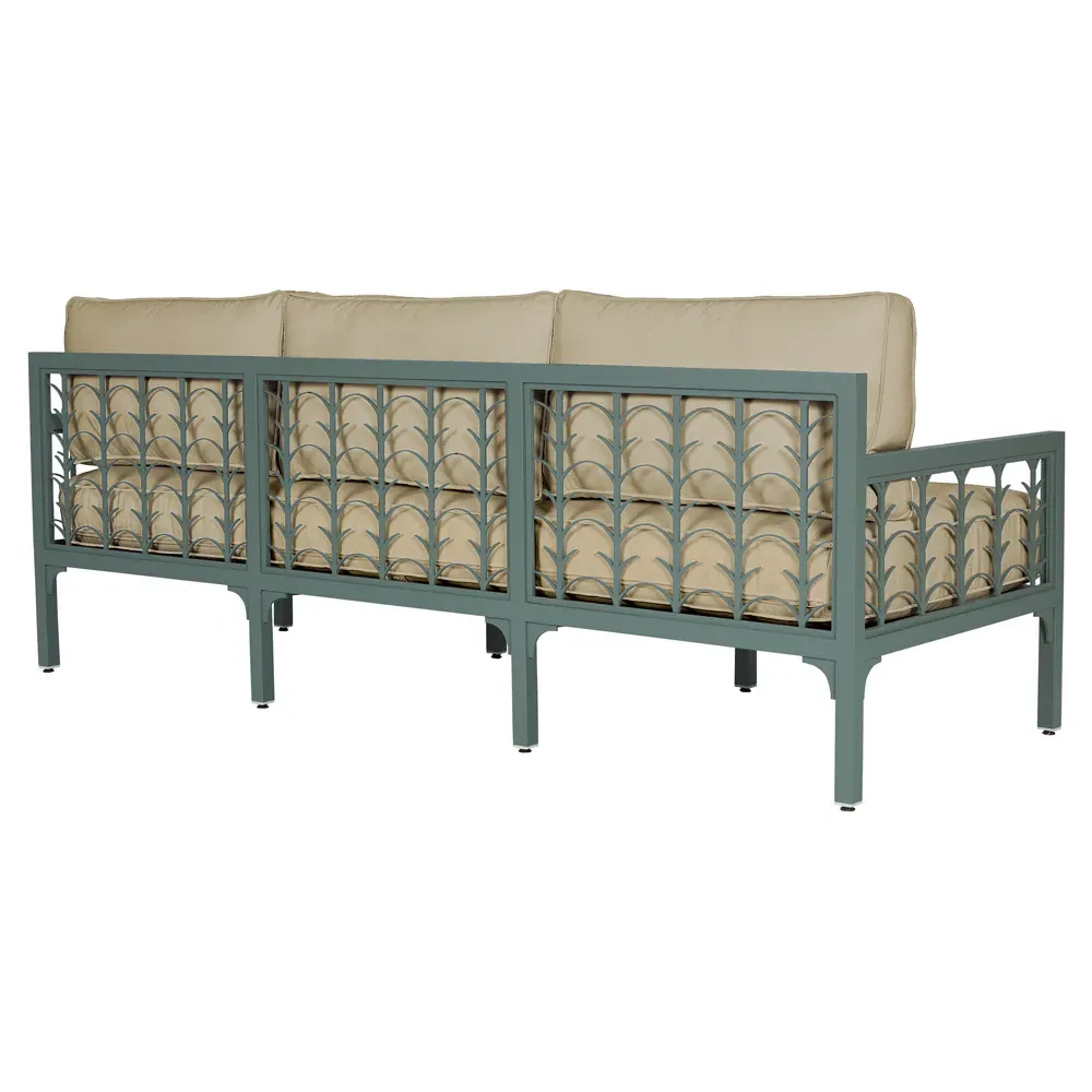 Tracey Outdoor Sofa - Sand, Aluminum