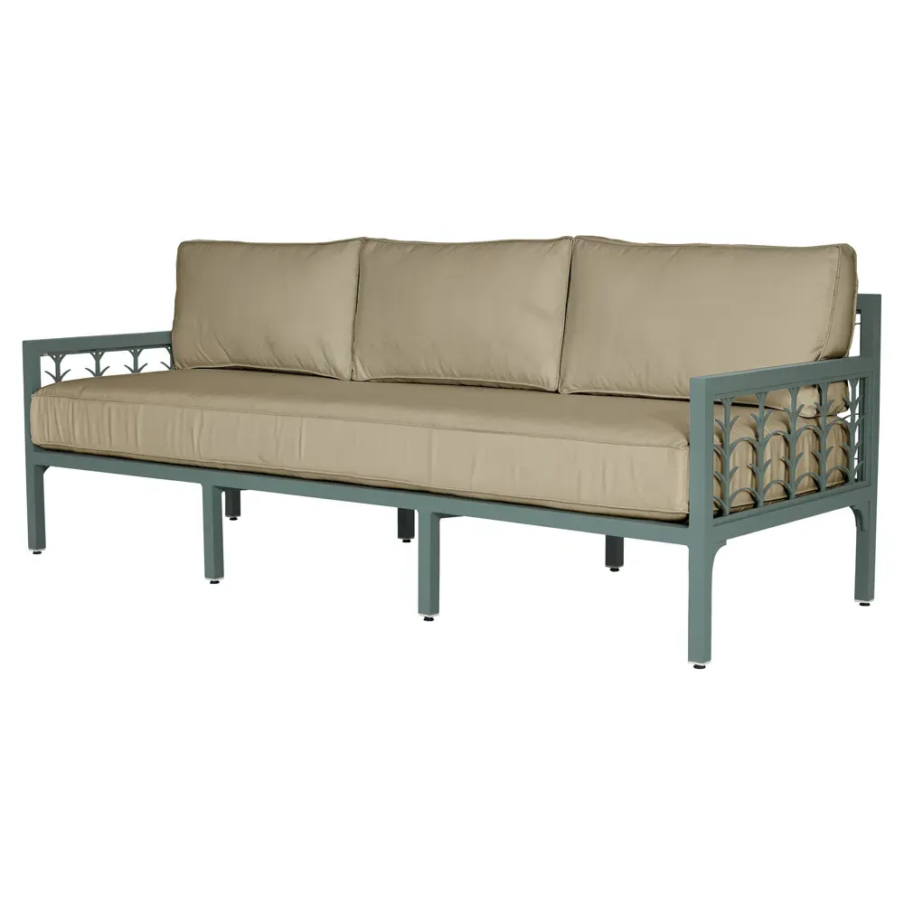 Tracey Outdoor Sofa - Sand, Aluminum