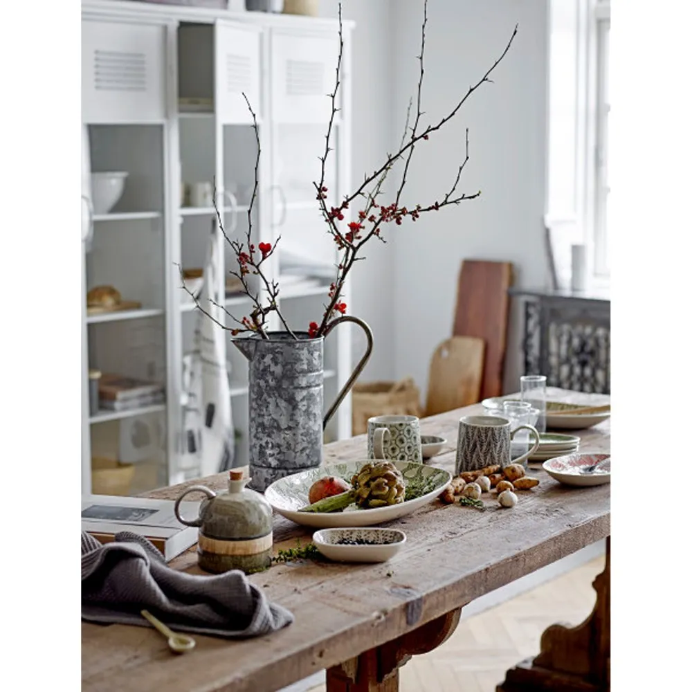 Trenton Rectangular Dining Table - Brown, Pine Wood