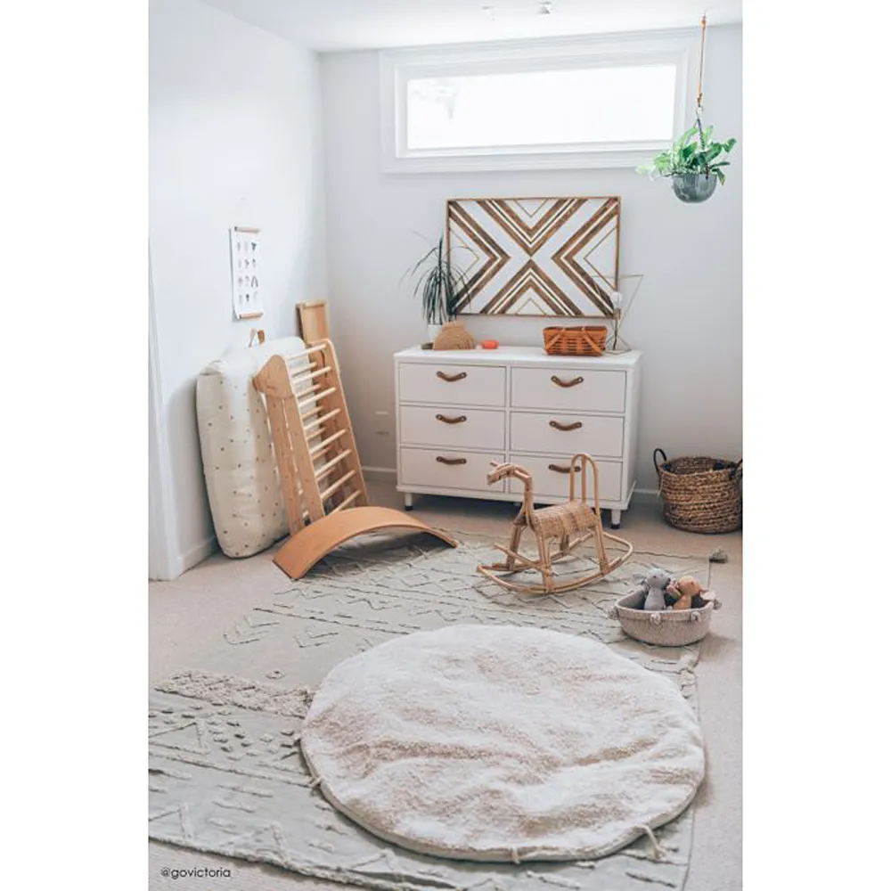 Tribu Global Tribal Patterned Washable Rug - Olive, Cotton