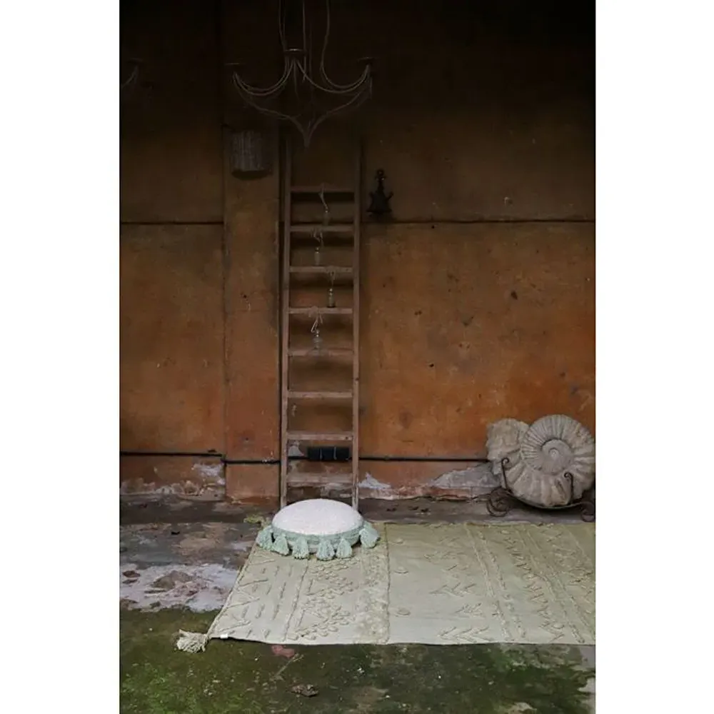 Tribu Global Tribal Patterned Washable Rug - Olive, Cotton