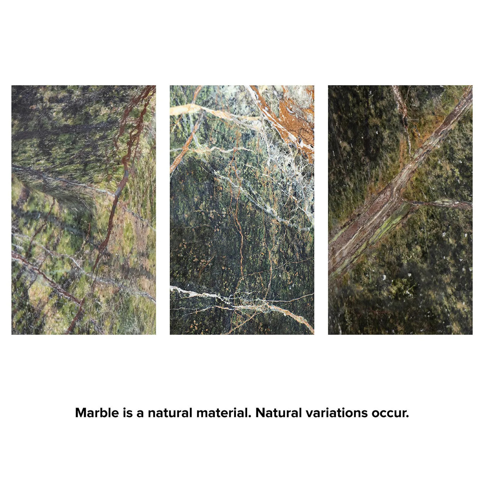 Tribune Large Decorative Bowl - Green, Marble