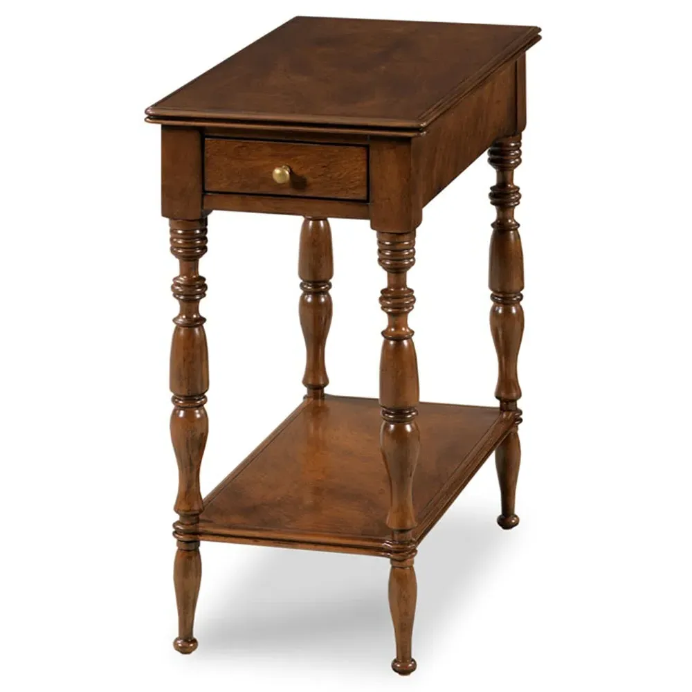 Trinidad Rectangular Drink Table - Brown, Wood