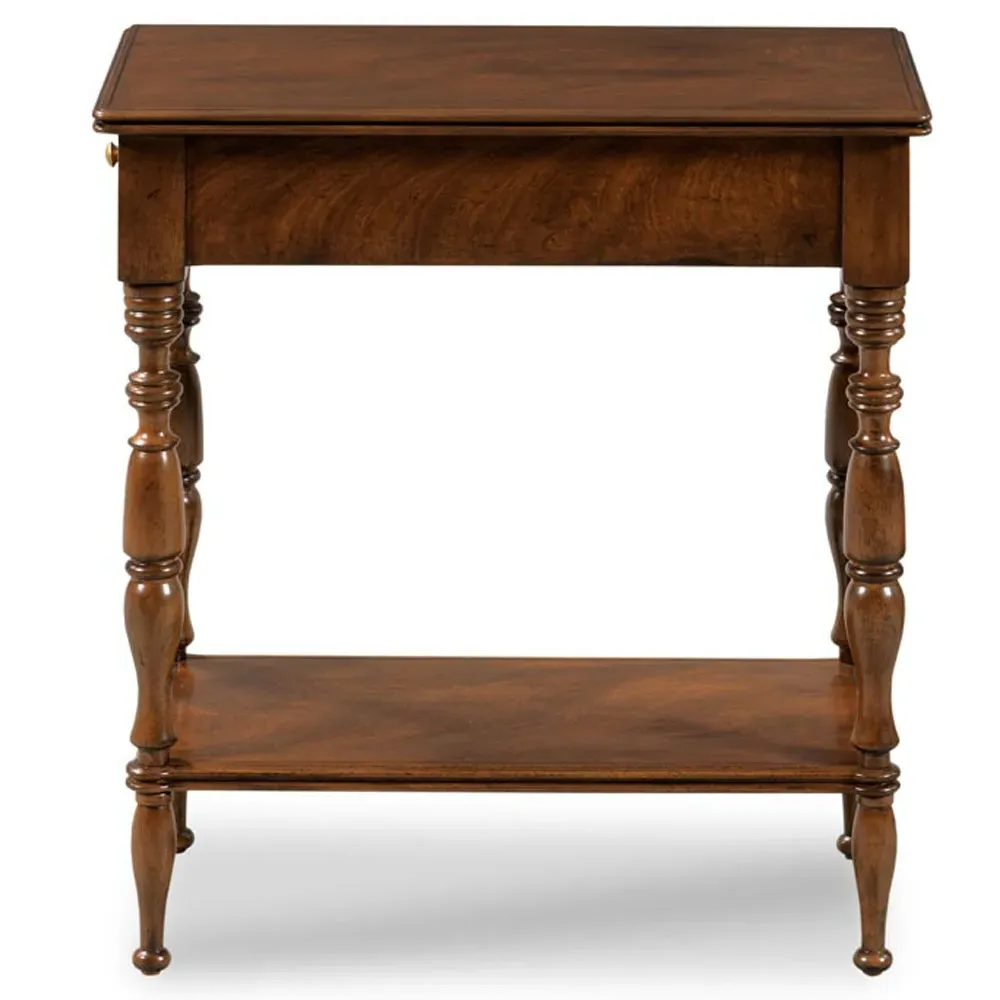 Trinidad Rectangular Drink Table - Brown, Wood