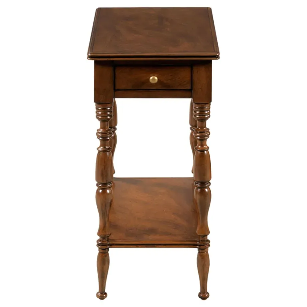 Trinidad Rectangular Drink Table - Brown, Wood