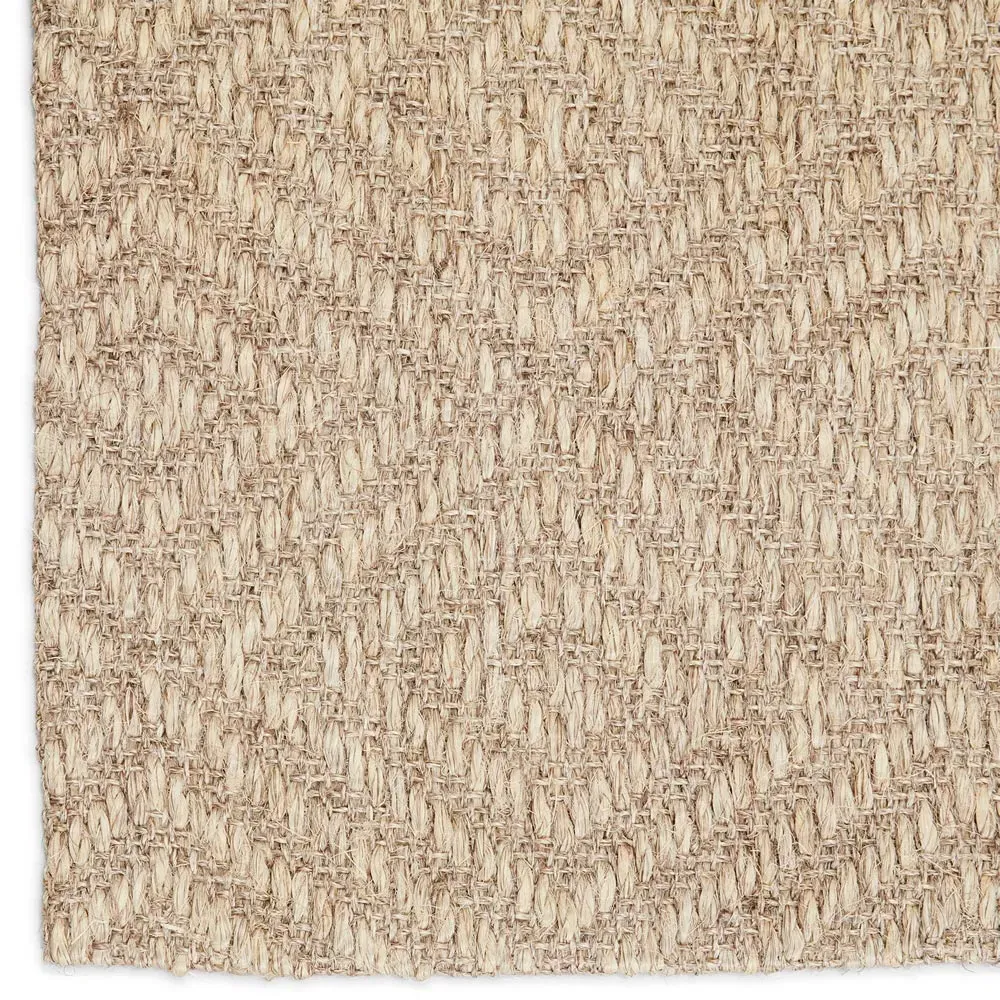 Tristan Diamond Lattice Patterned Rug - Brown, Sisal