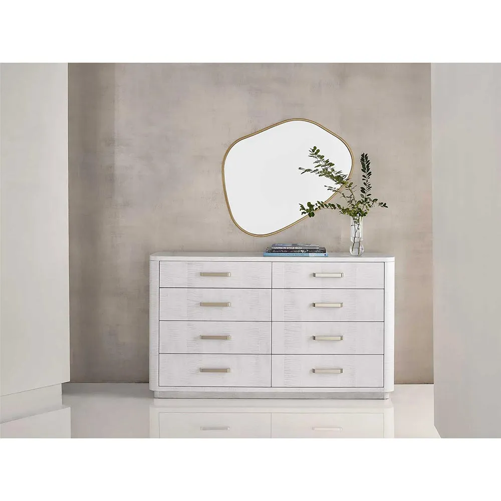 Tristan Double Dresser - White, Sycamore