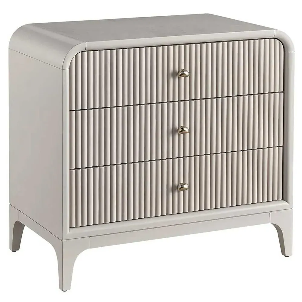 Tristan Nightstand - Light Grey, Wood