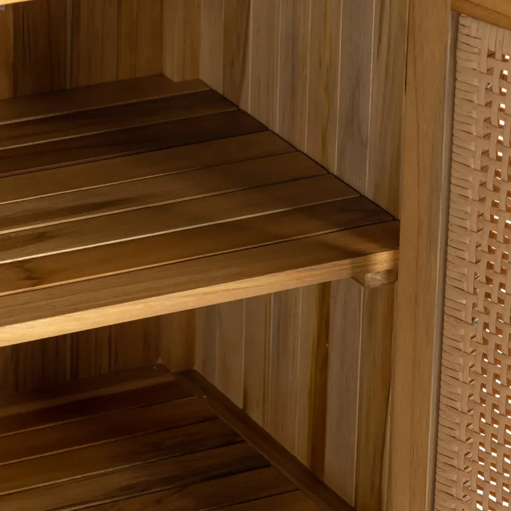 Tropica Outdoor Sideboard - Brown, Teak