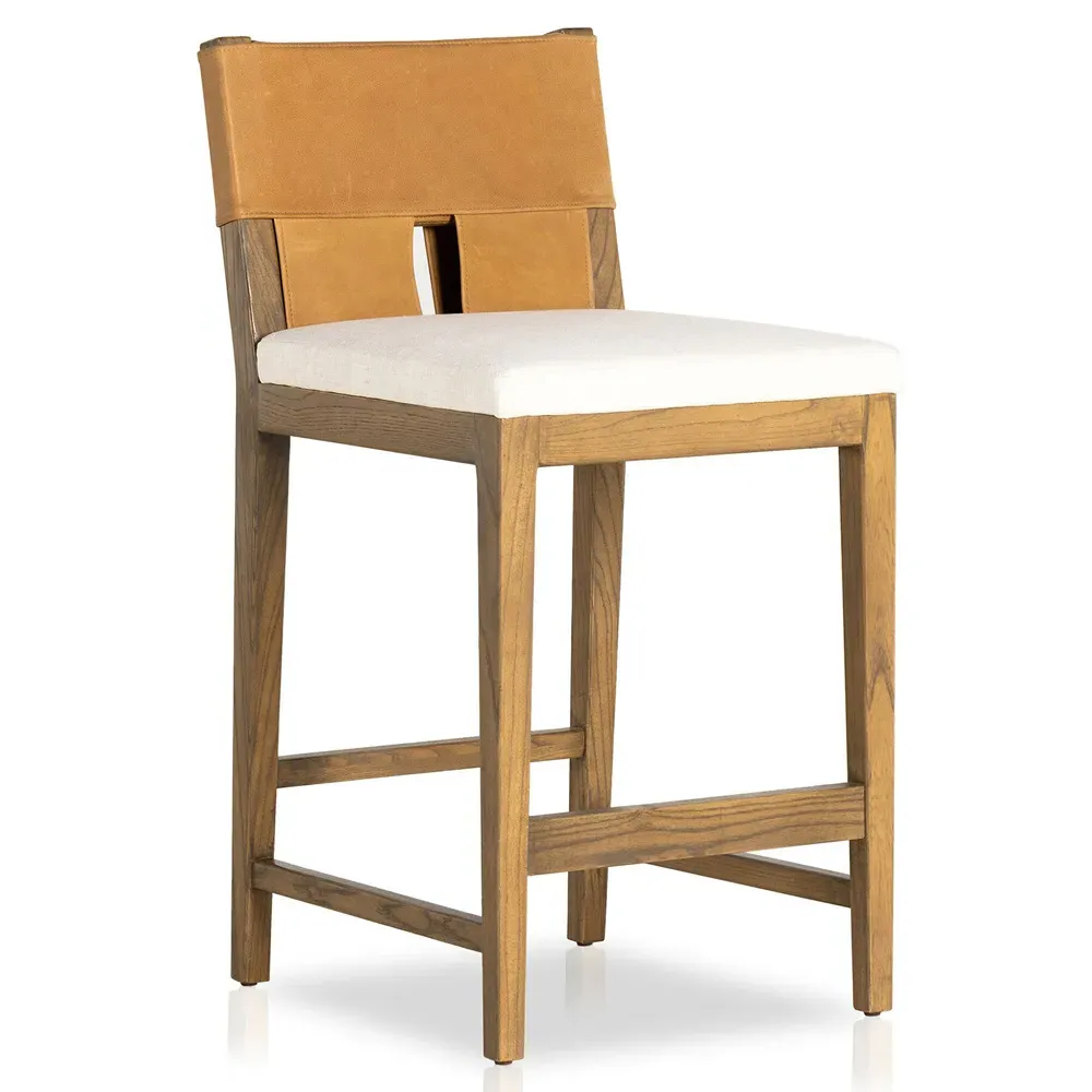 Tyler Counter Stool - Brown, Nettlewood