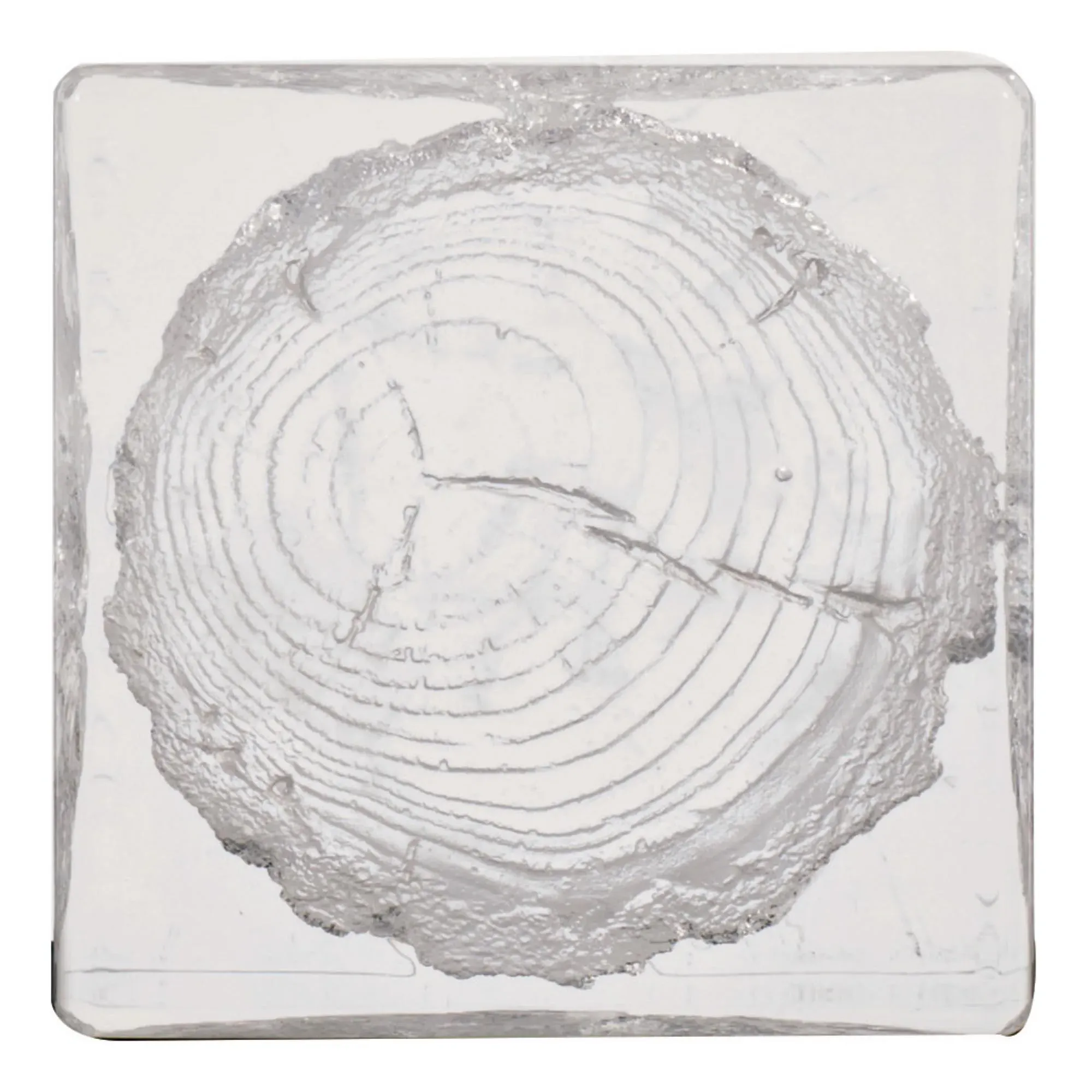 Uma Outdoor Side Table - Clear, Acrylic