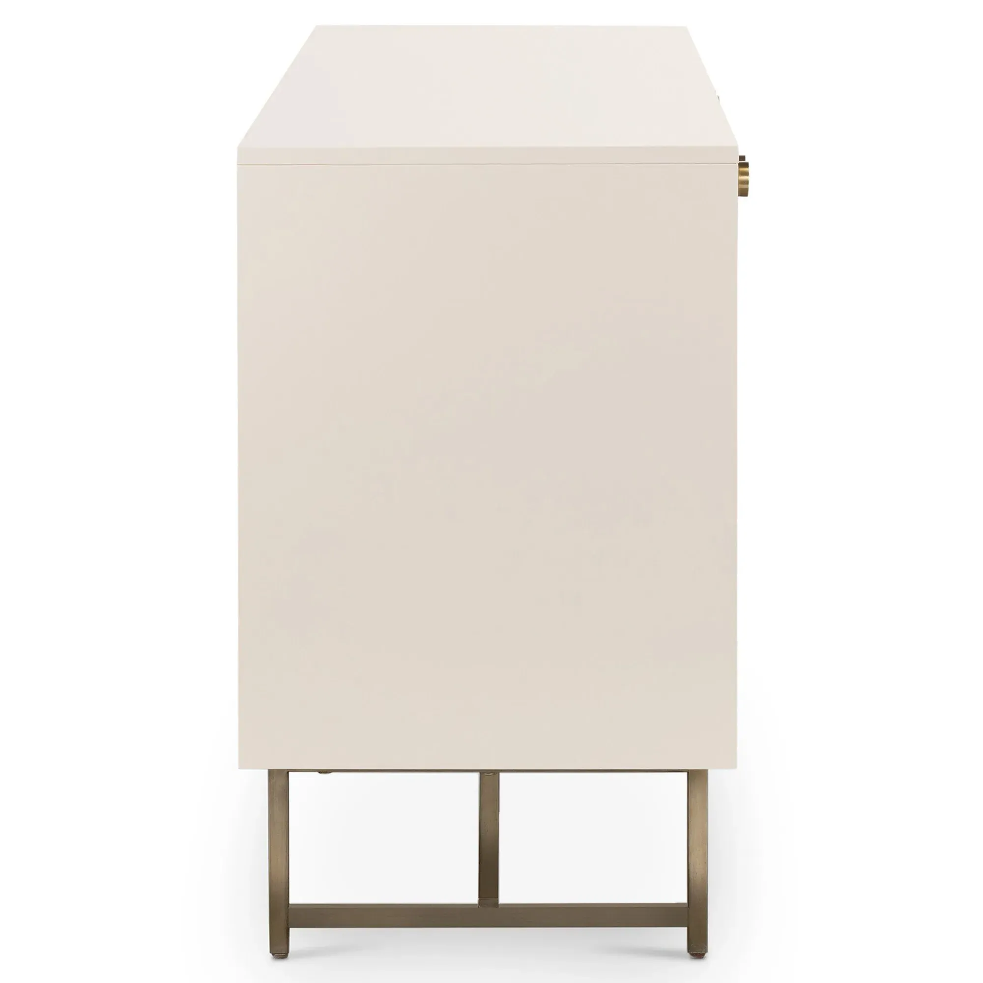 Valdo 4 Door Sideboard - Beige, Hardwood