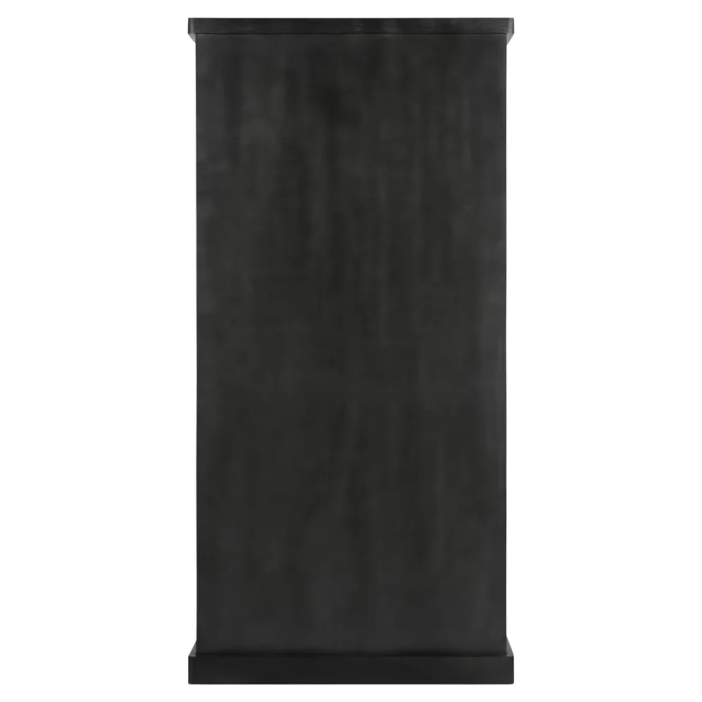 Valerie Display Case - Black, Wood