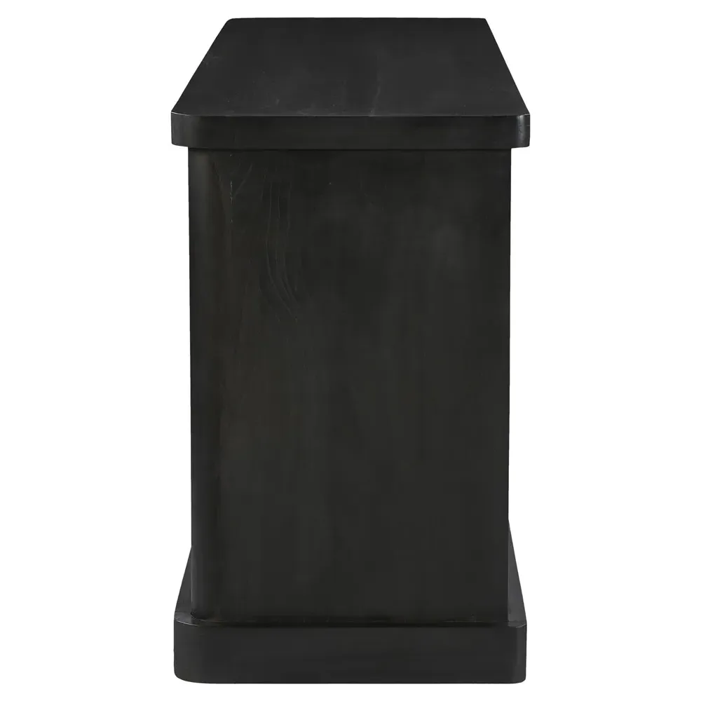 Valerie Sideboard - Black, Neem Wood