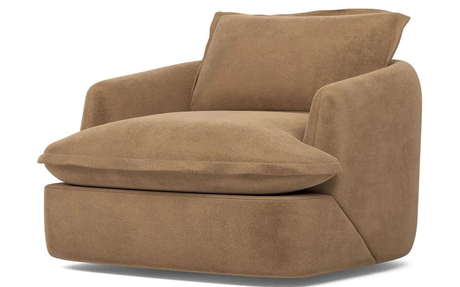 Valery Chair - Mocha Mist, Performance Velvet