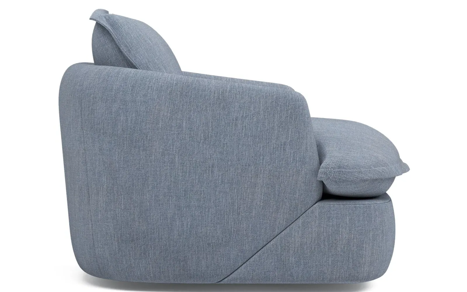 Valery Textured Bouclé Chair - Cloud Grey