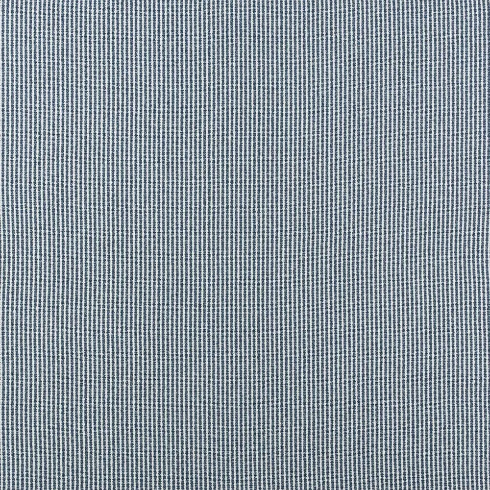 Vaughn Striped Rectangular Ottoman - Blue